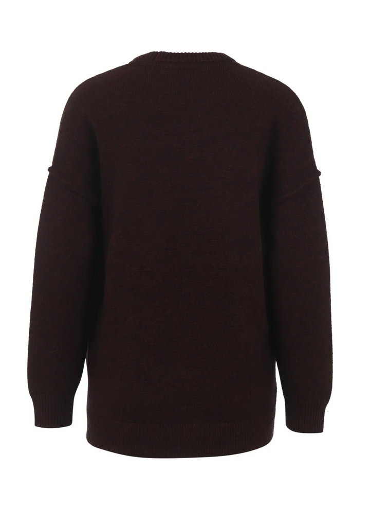 Co' Couture | MajaCC Slit O-Neck Knit
