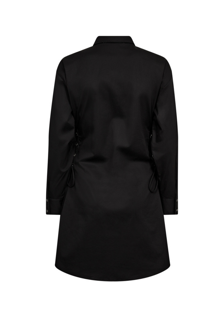 Co' Couture | PoppyCC Eyelet Tie Shirt Dress