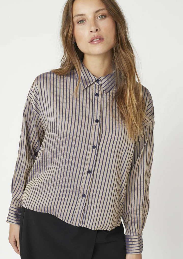 Co' Couture | CalviaCC Stripe Shirt
