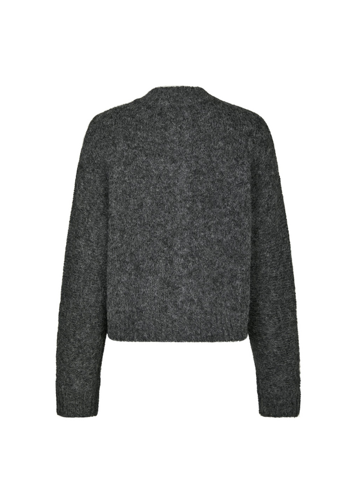 Neo Noir | Taura Fluffy Knit Cardigan