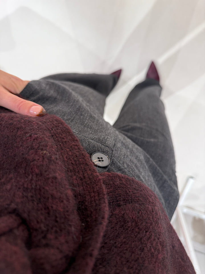 Co' Couture |  CozyCC Twist Back Knit