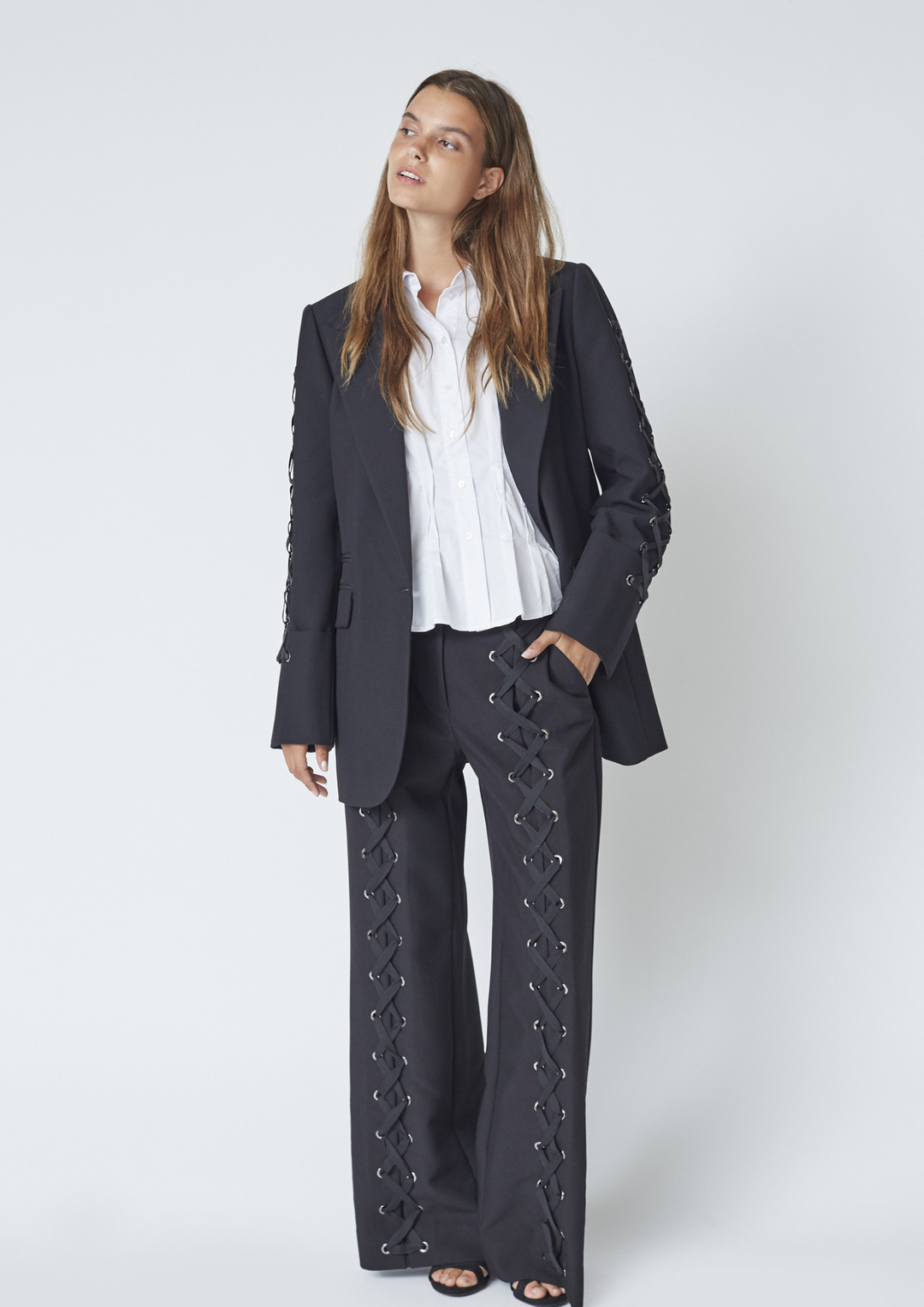 Co' Couture |  VolaCC Eyelet Blazer