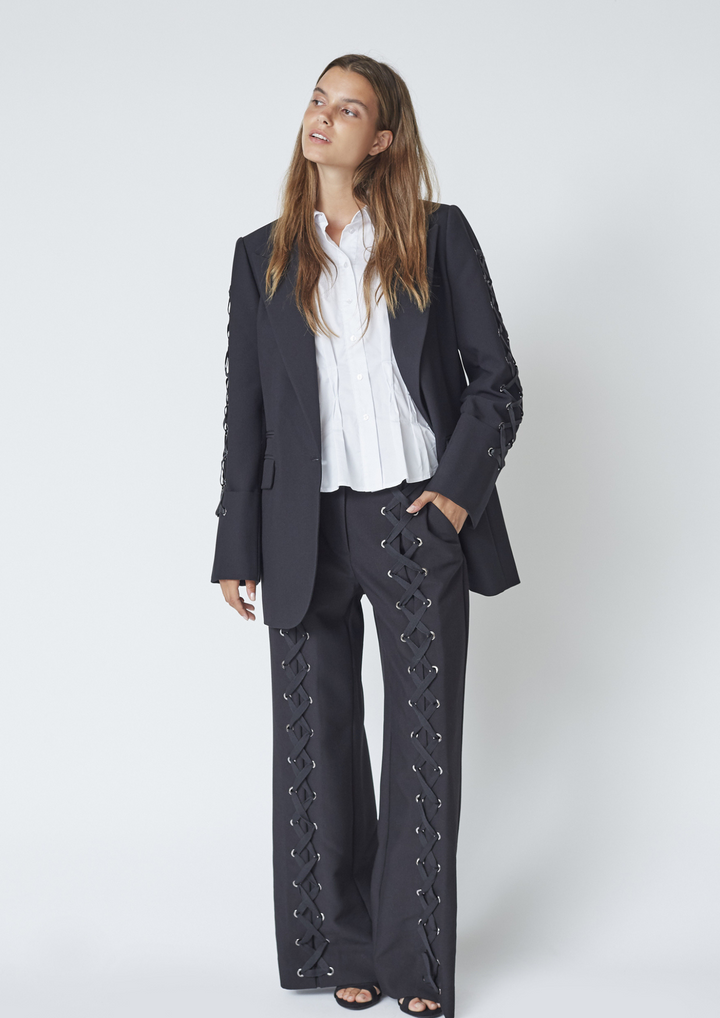 Co' Couture |  VolaCC Eyelet Blazer
