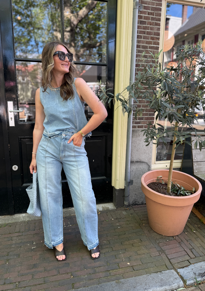 Baum und Pferdgarten | Medine Jeans Top