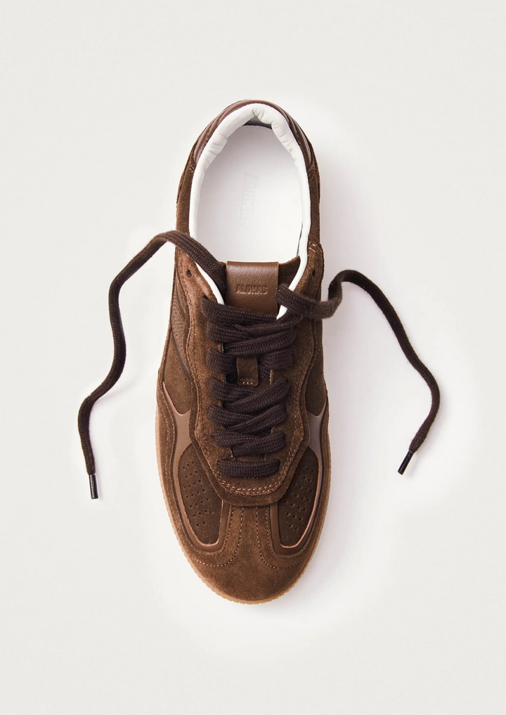Alohas | Rife Chocolate Brown Leather Sneakers