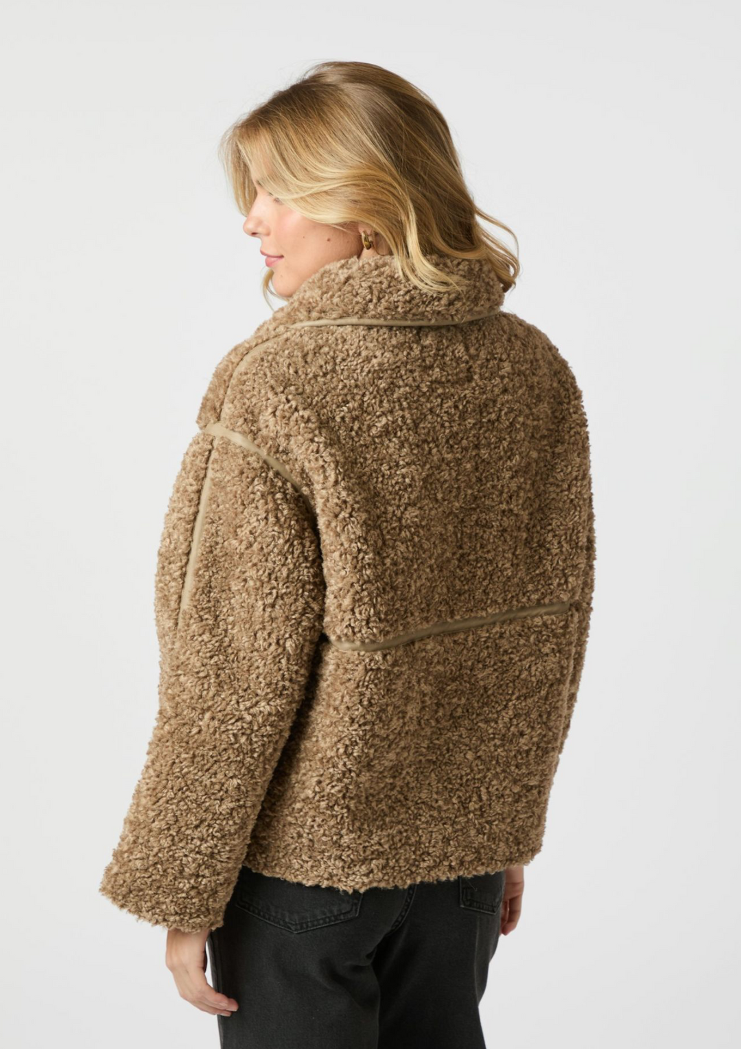 Neo Noir | Castor Faux Fur Jacket