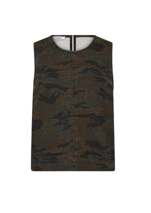 Co' Couture | CamouCC Denim Top
