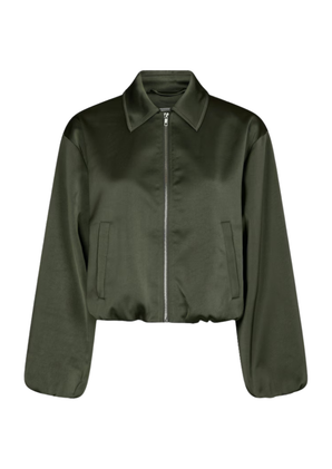 Neo Noir | Denielle Heavy Sateen Jacket