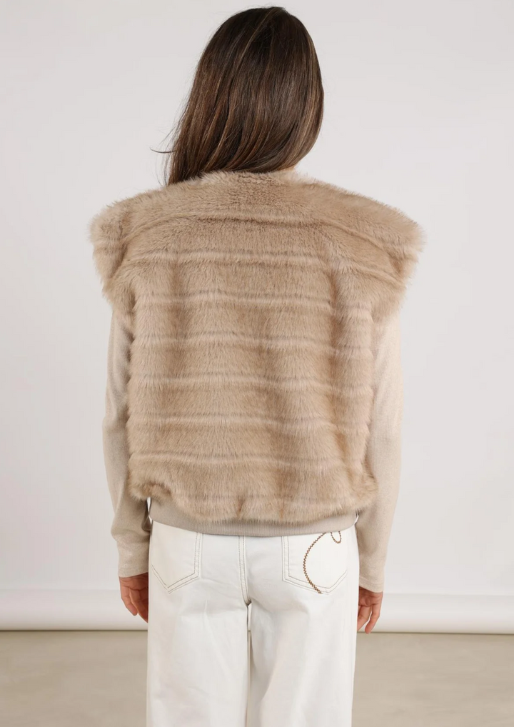 Nukus | Billy Gilet Stripe
