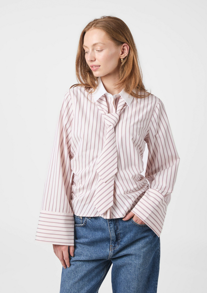 Neo Noir | Francesca Stripe Shirt