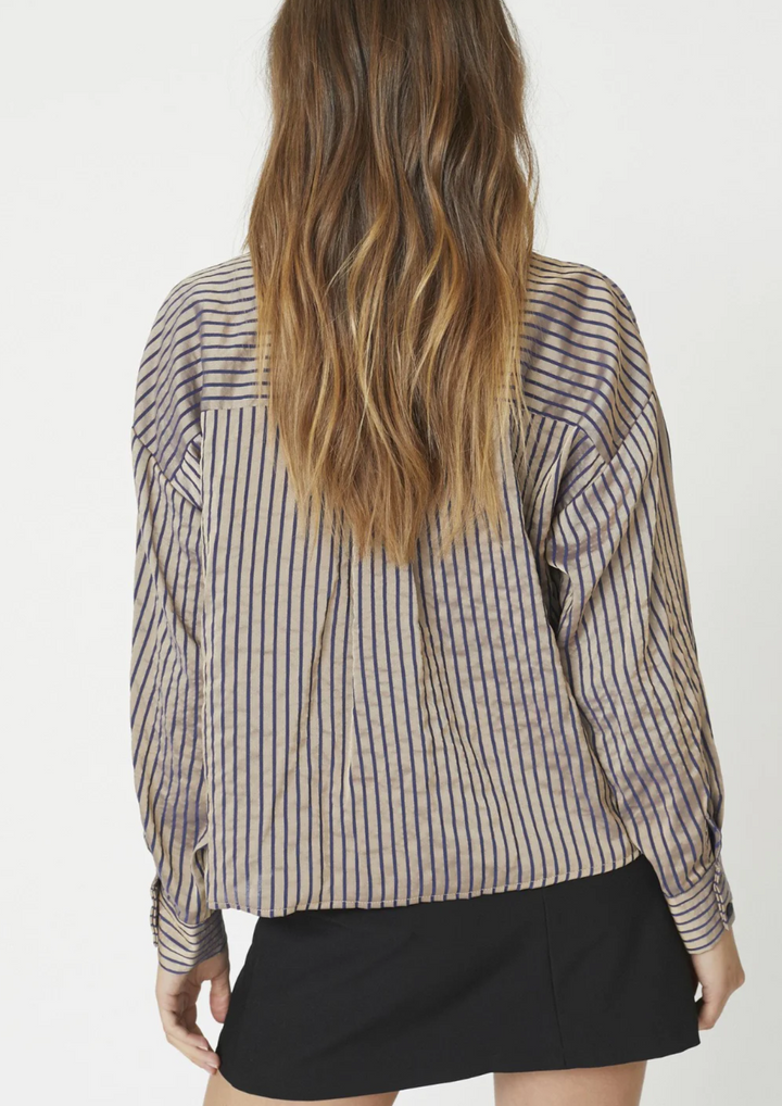 Co' Couture | CalviaCC Stripe Shirt