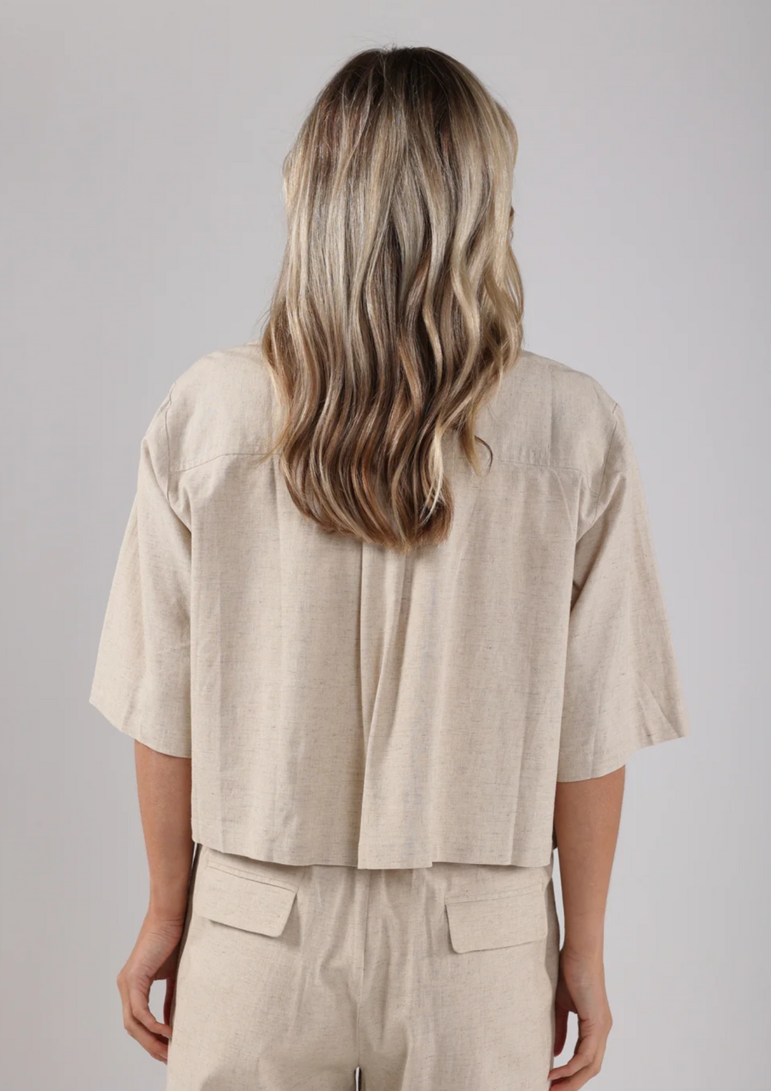 Nukus | Bodine Blouse Sand