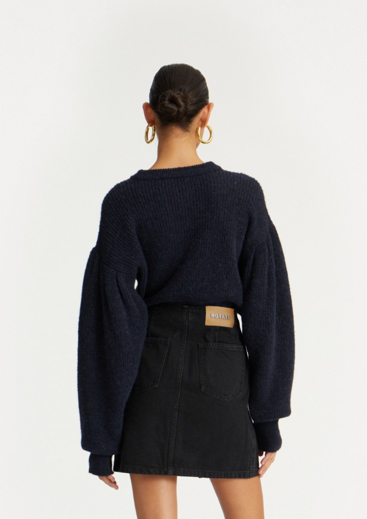 Rotate | Knit Puff Crewneck