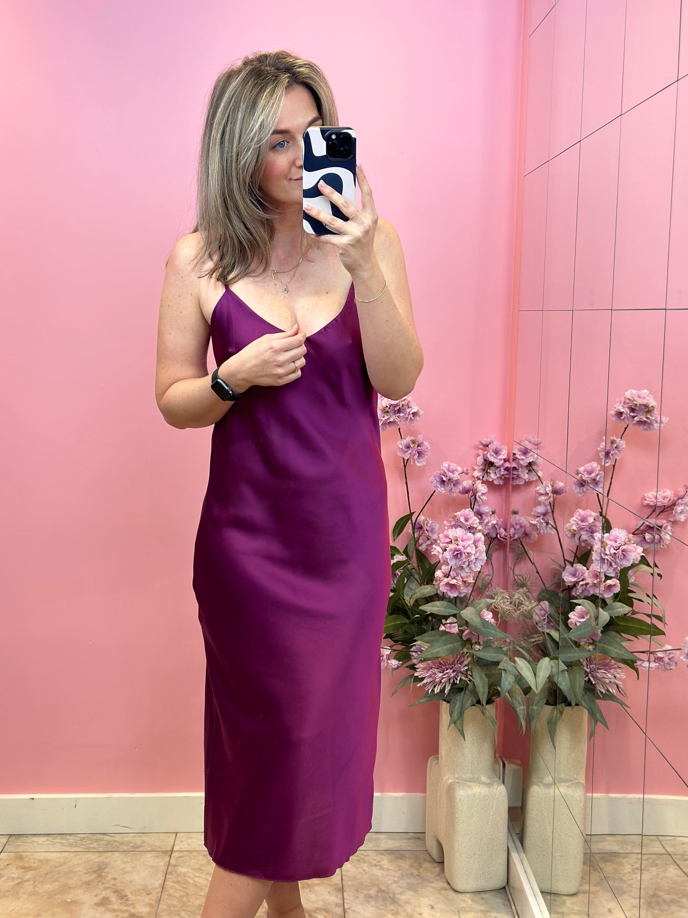 Bij Lies | Lisa Slip Dress Lilac