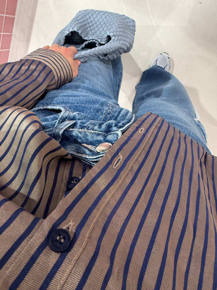 Co' Couture | CalviaCC Stripe Shirt