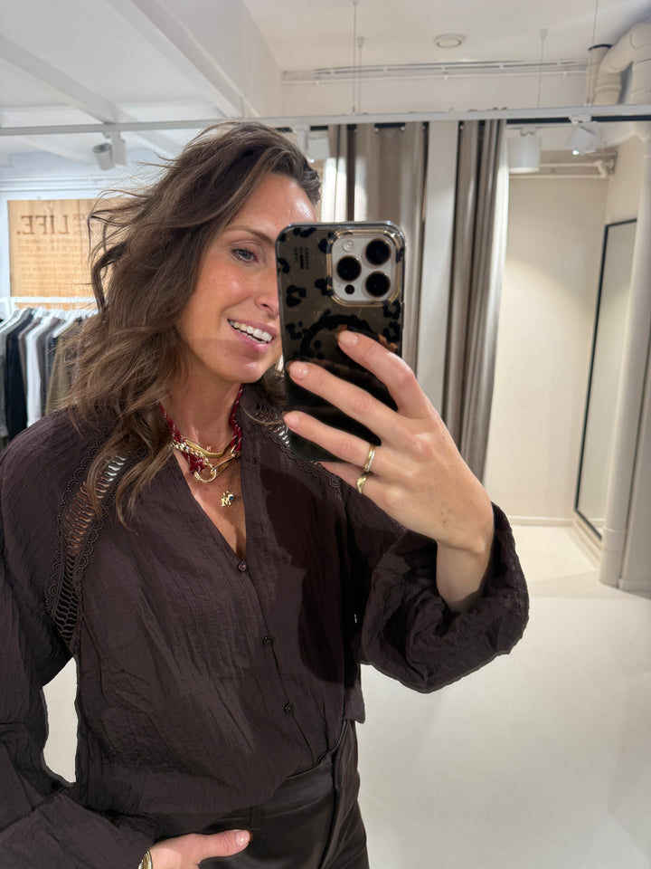 Co' Couture | ShinaCC Lace V-Shirt