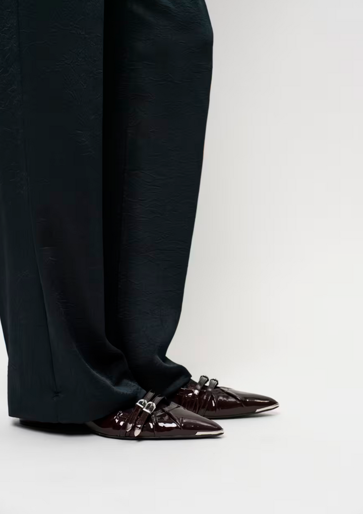 Dante6 | Jules Creased Satin Pants