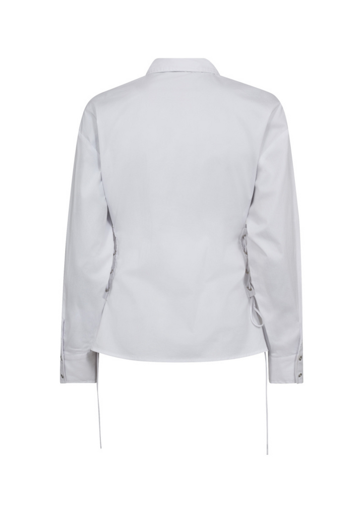 Co' Couture | PoppyCC Eyelet Tie Shirt