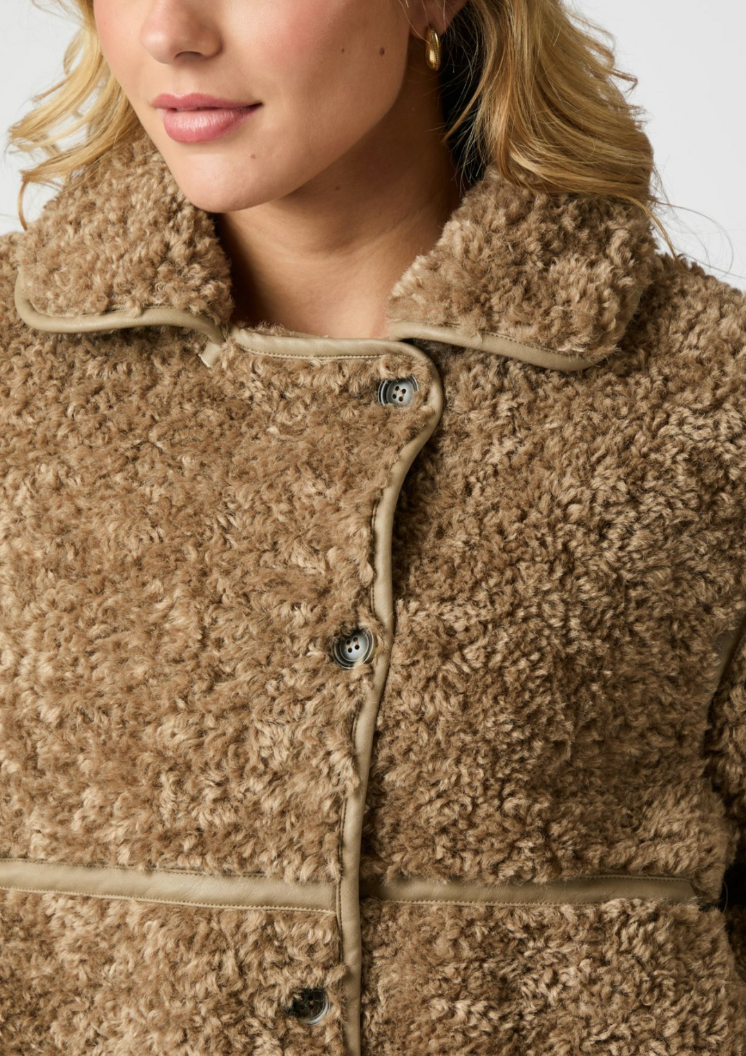 Neo Noir | Castor Faux Fur Jacket