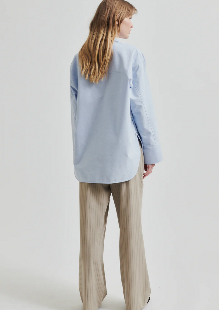 Second Female | Baulo Shirt Cashmere Blue