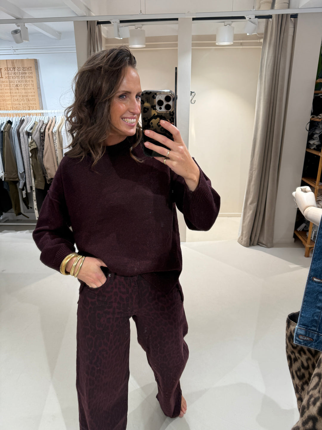 Co' Couture | MajaCC Slit O-Neck Knit