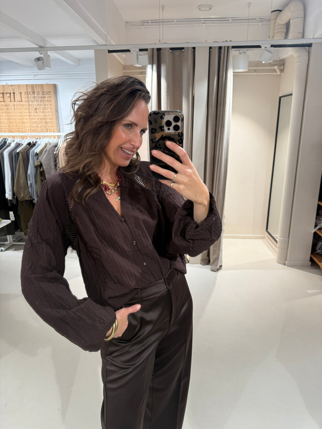 Co' Couture | ShinaCC Lace V-Shirt