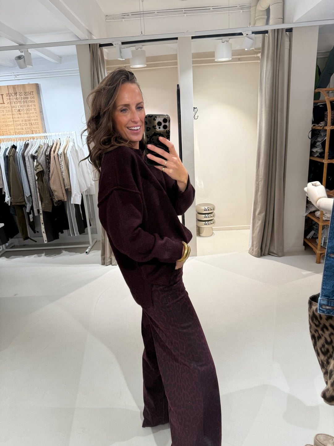 Co' Couture | MajaCC Slit O-Neck Knit
