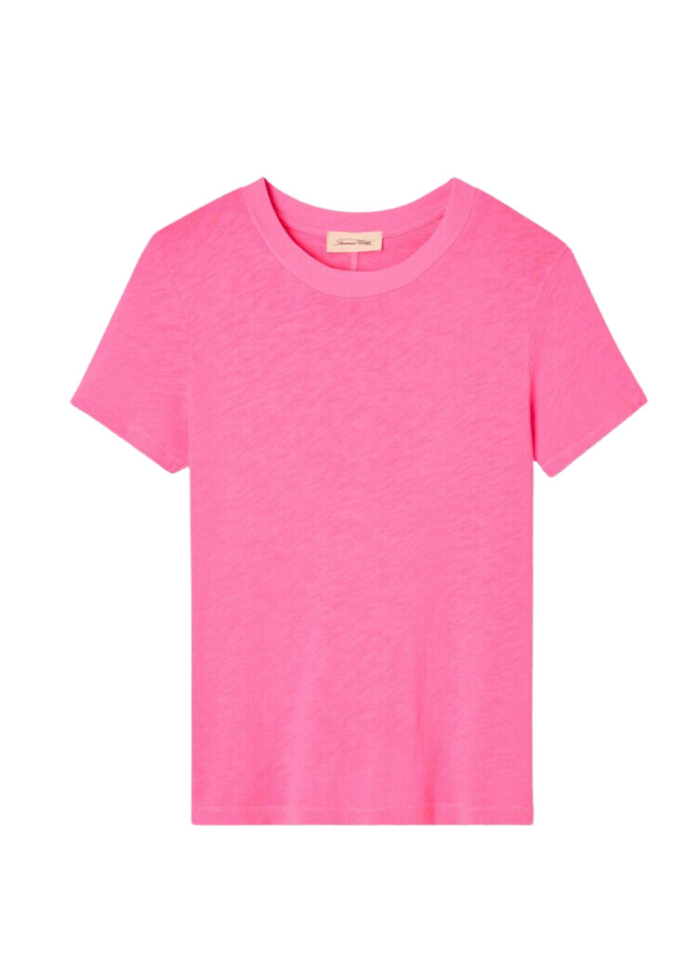 American Vintage | Sonoma T-Shirt MC Col Rond Pink Acid Fluo