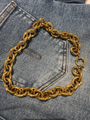 BijLies | Necklace medium Gold