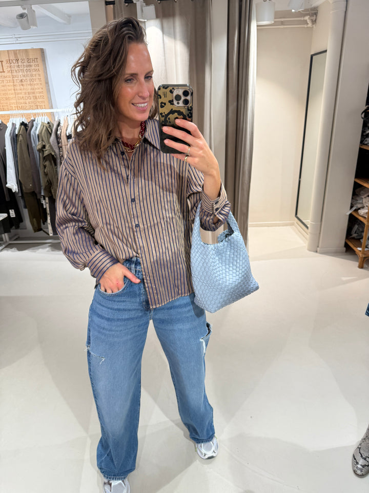 Co' Couture | CalviaCC Stripe Shirt