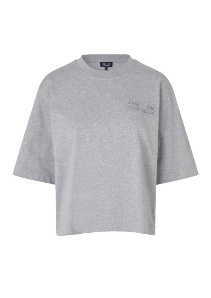 Baum und Pferdgarten | Jiana Top Grey Melange