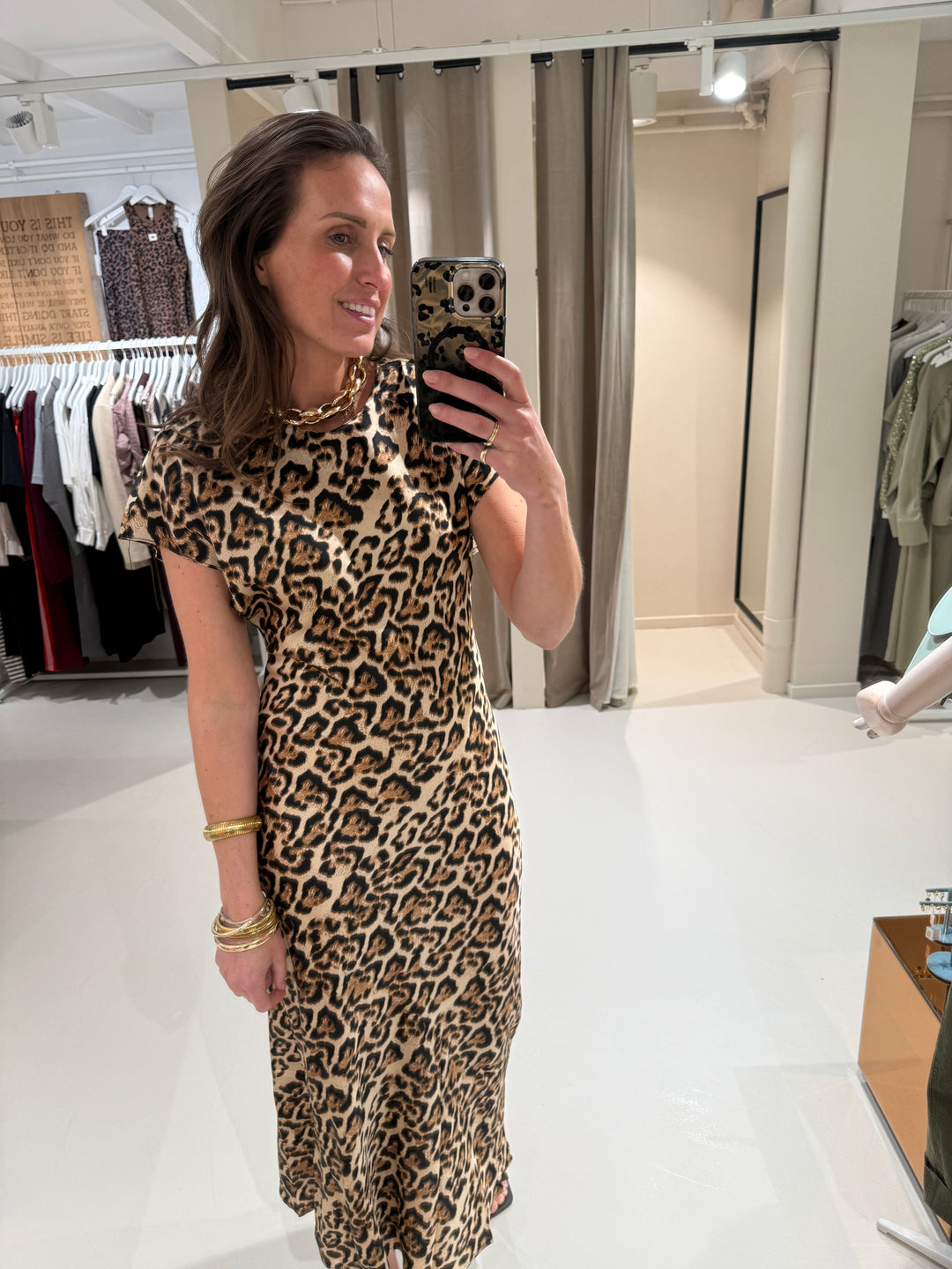 Bij Lies |  Vivi Leopard Dress