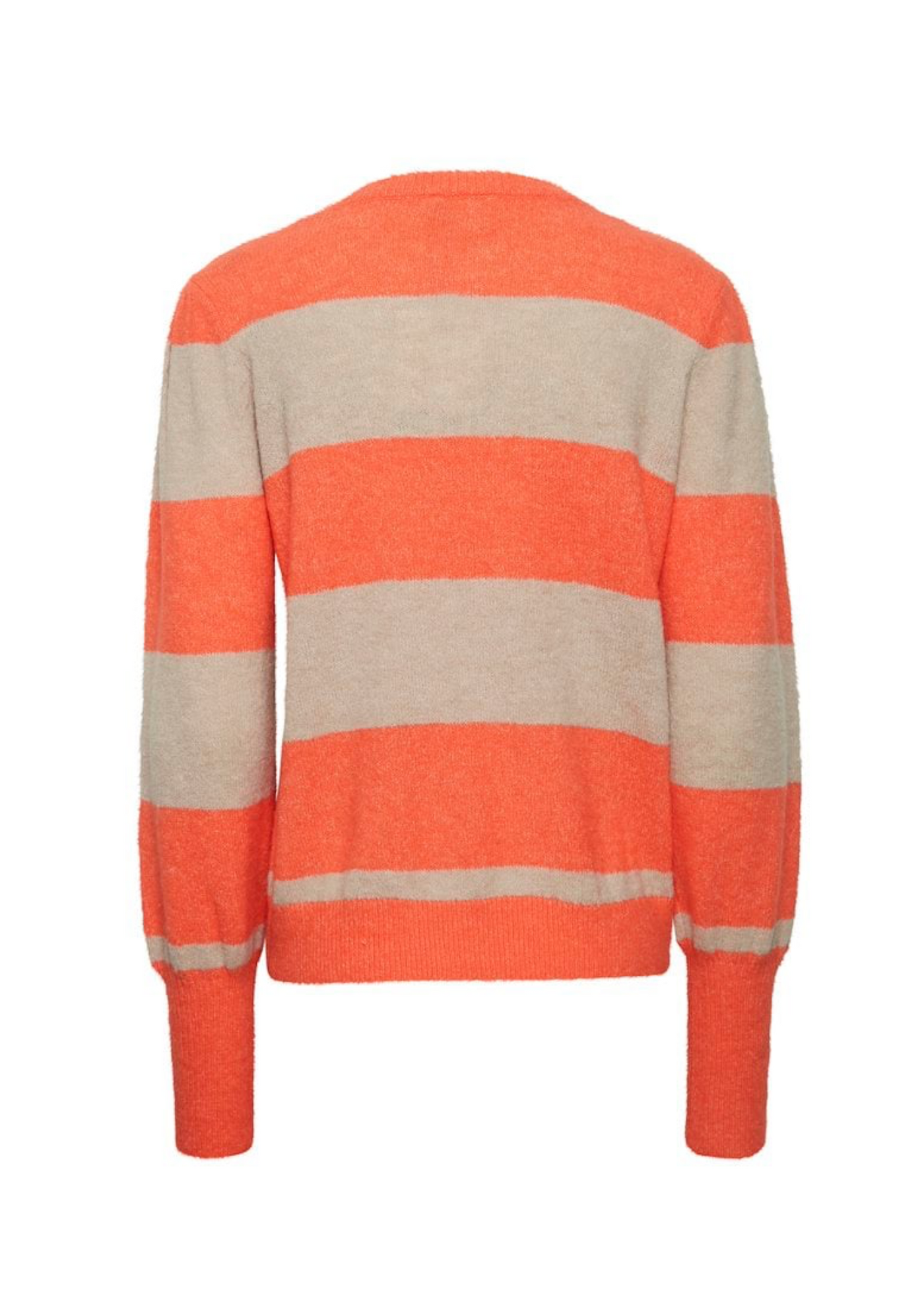 Ichi | Dusty Pullover Hot Coral LS11