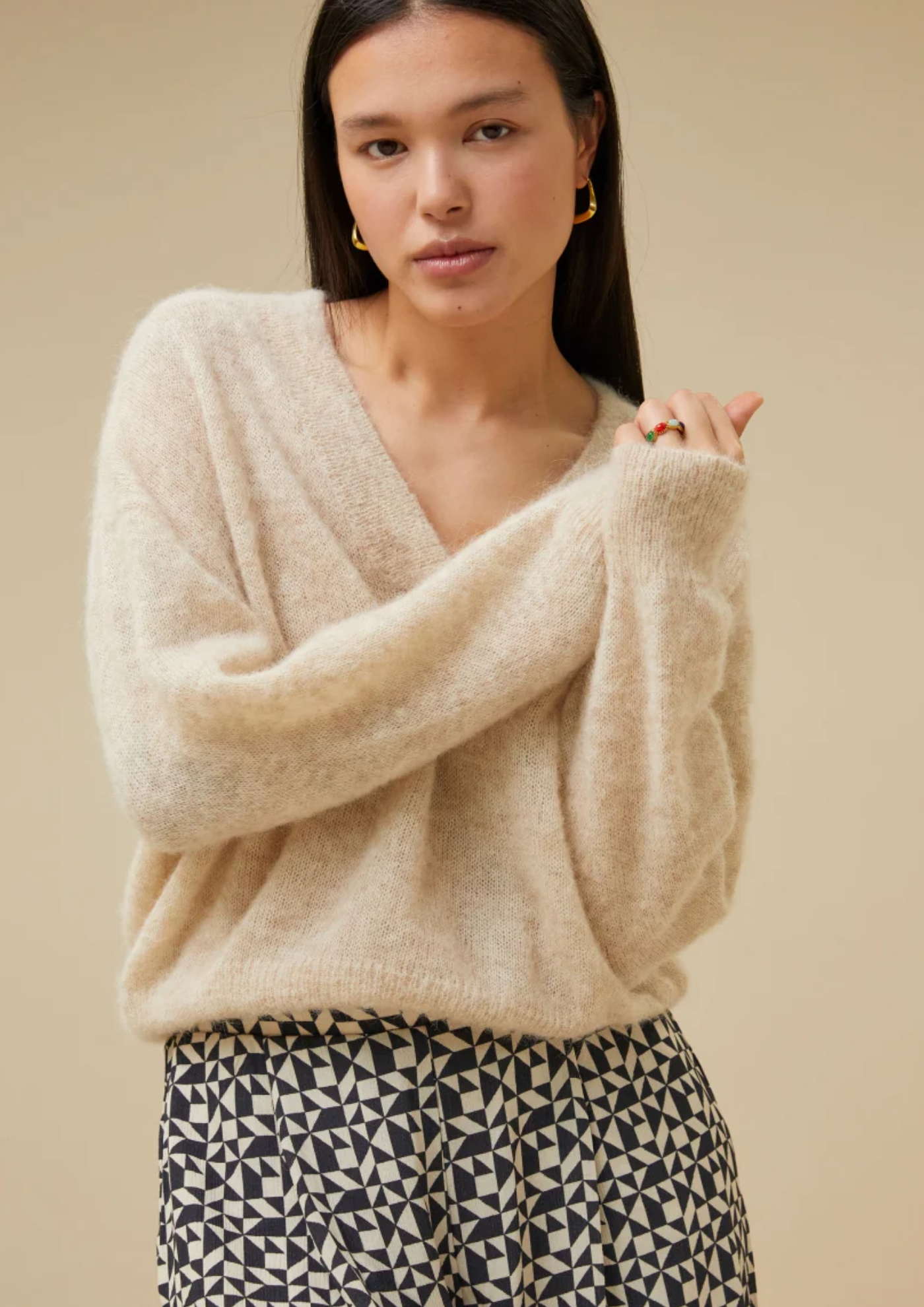 By Bar | Izzy Pullover Sand