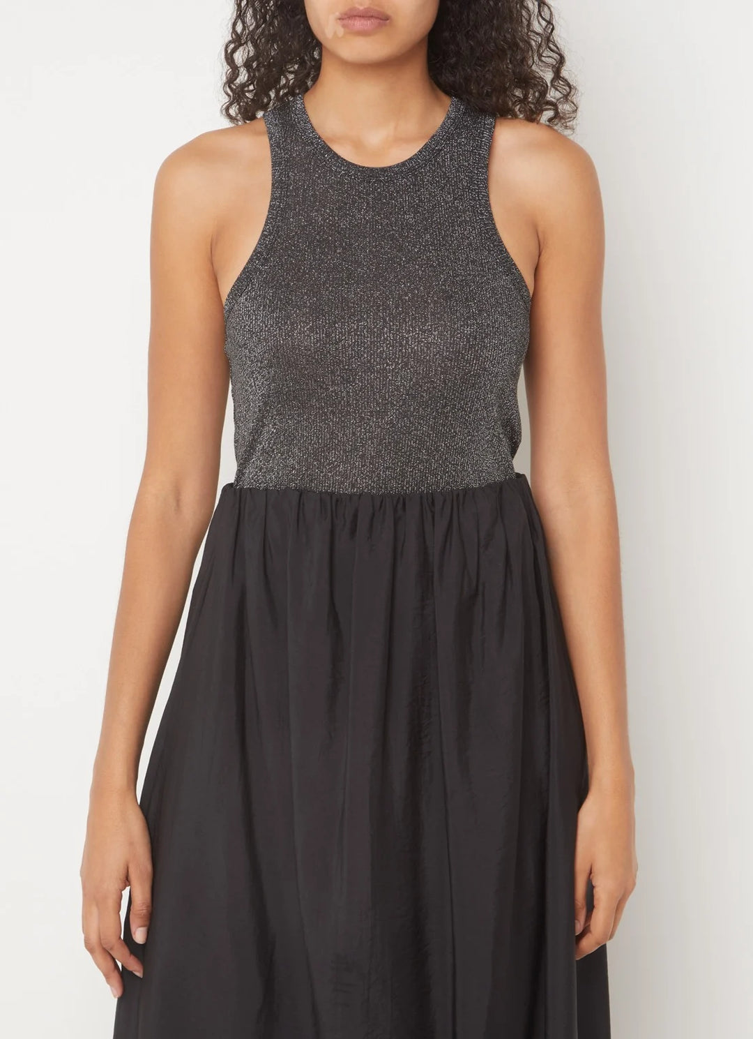 Co' Couture | SaharaCC Glitter Tank Top Black