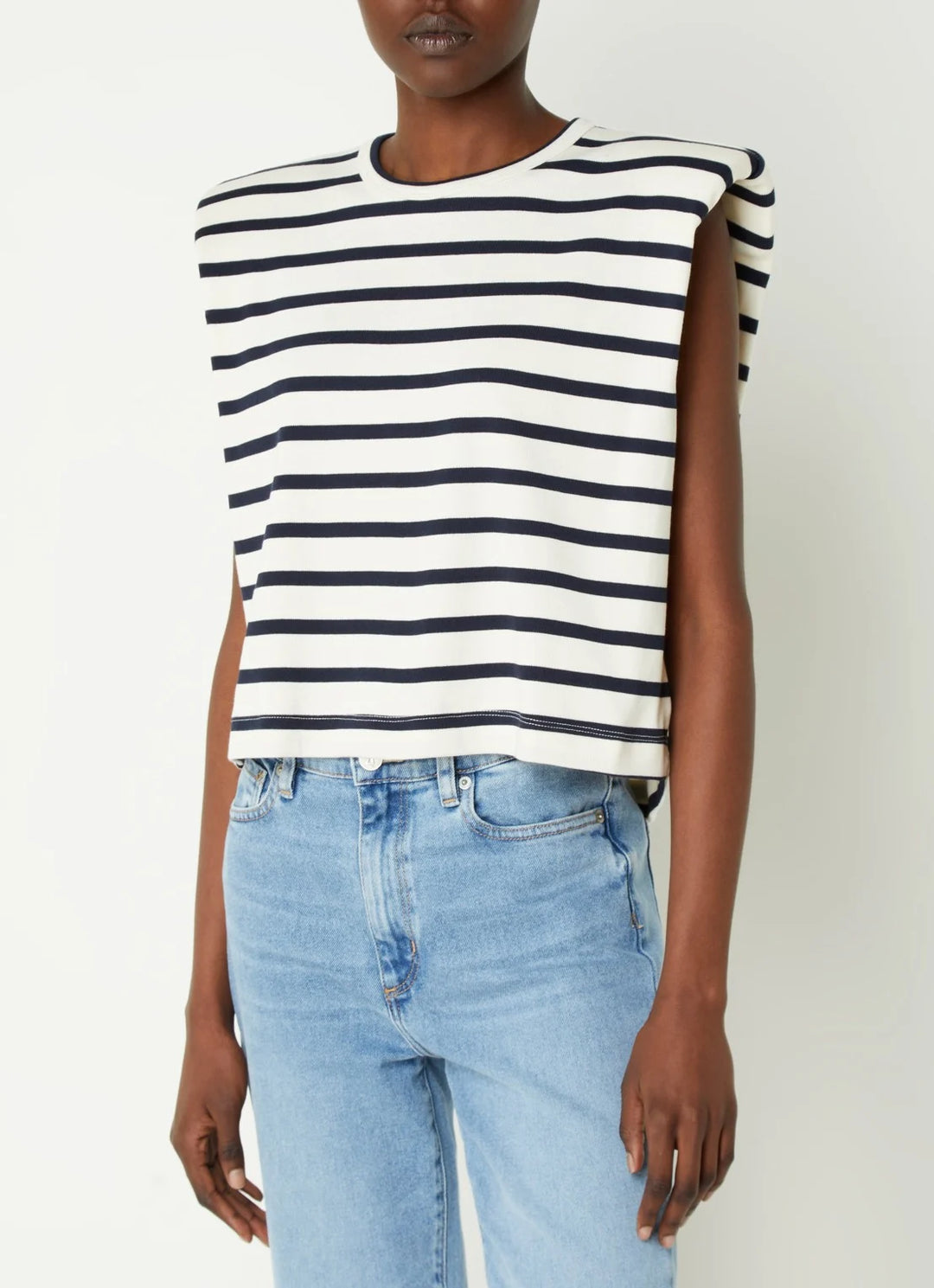 Co' Couture | EduardaCC Acid Crop Tee Stripe