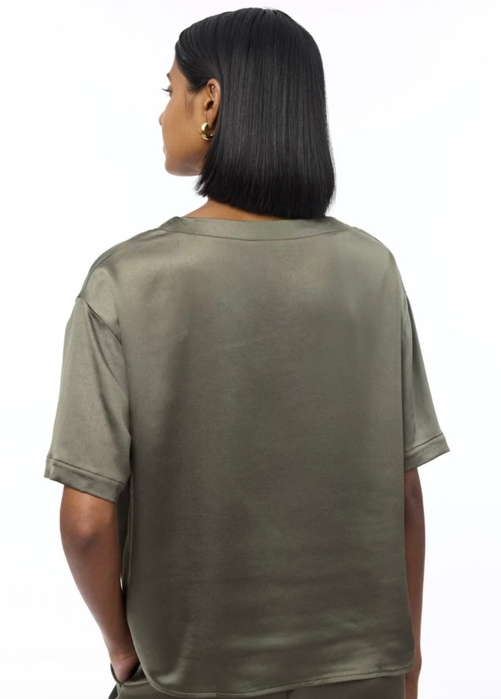 Knit-ted | Jaclyn Top Dark Olive