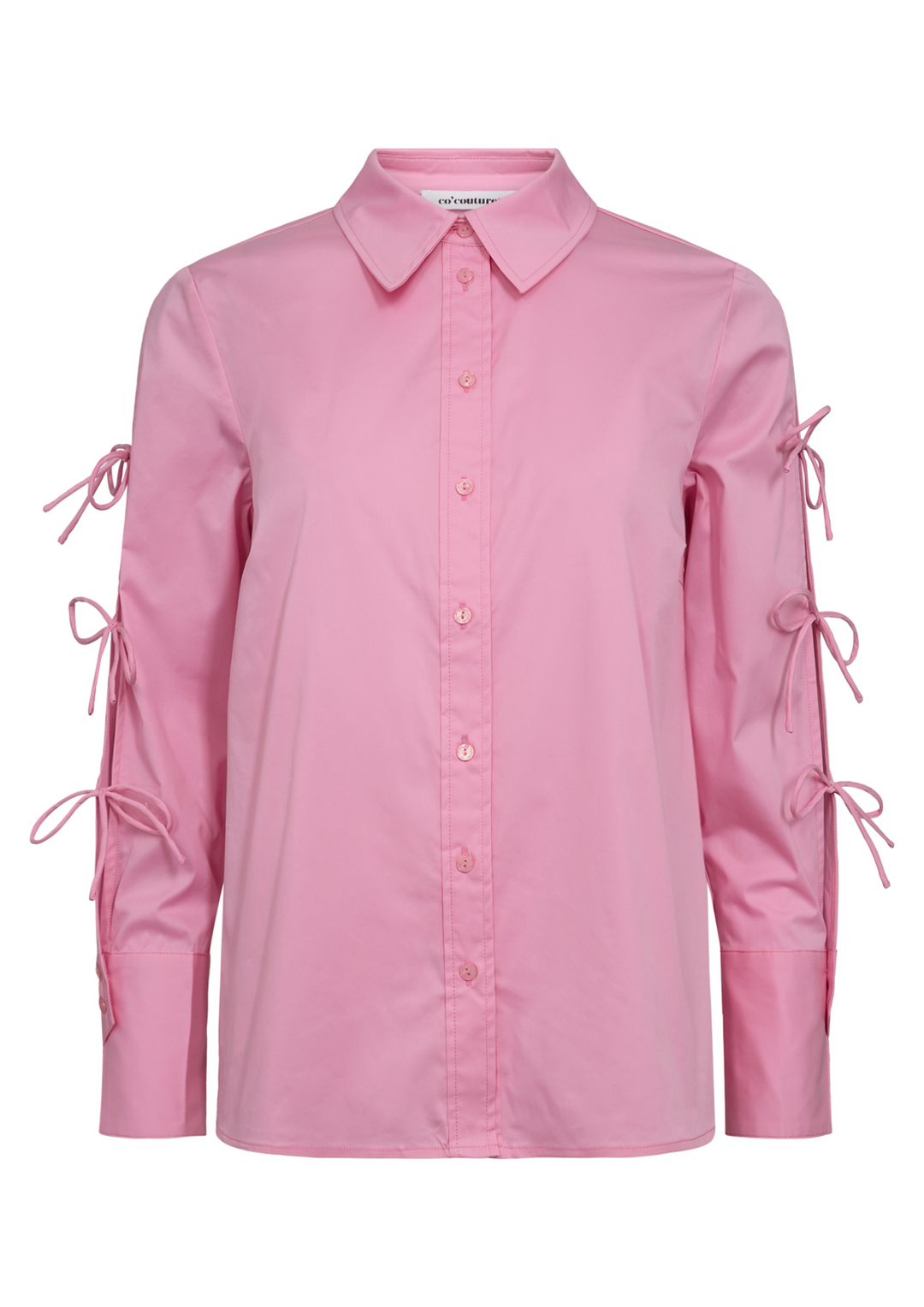 Co' Couture |  PoppyCC Tie Sleeve Shirt