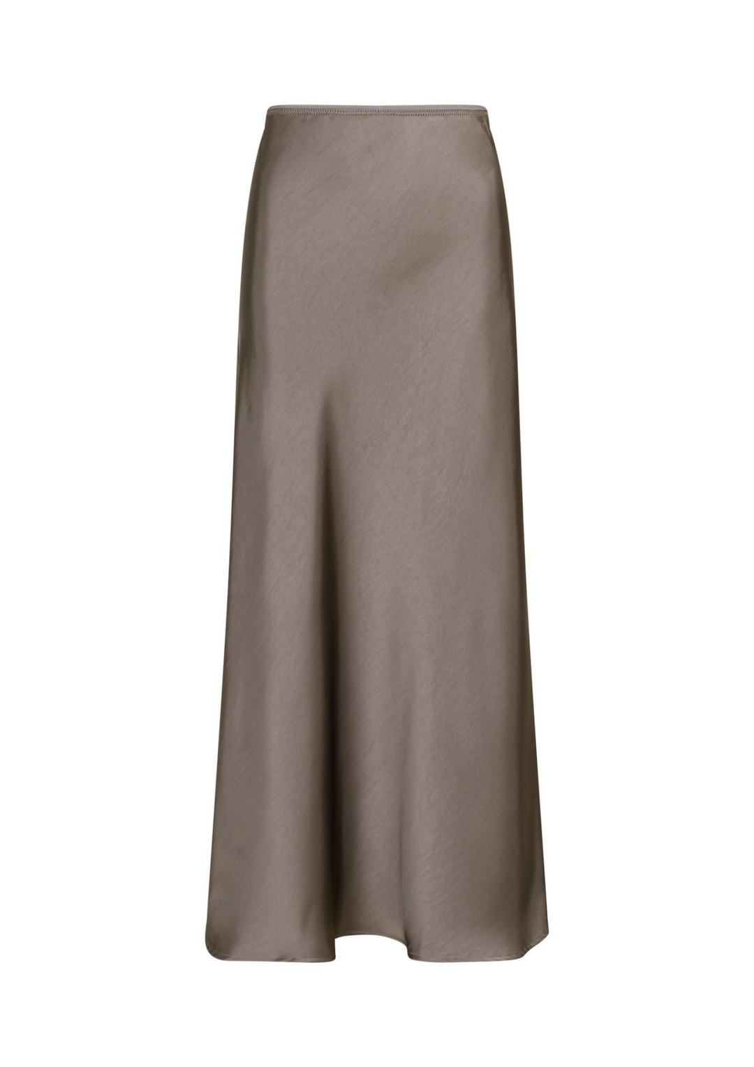 Neo Noir | Vicky Heavy Sateen Skirt