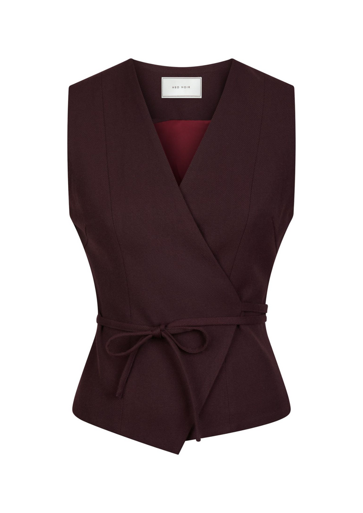 Neo Noir | Samara Wrap Waistcoat