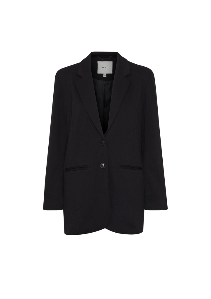 Ichi | Kate Sus Oversized Blazer Black