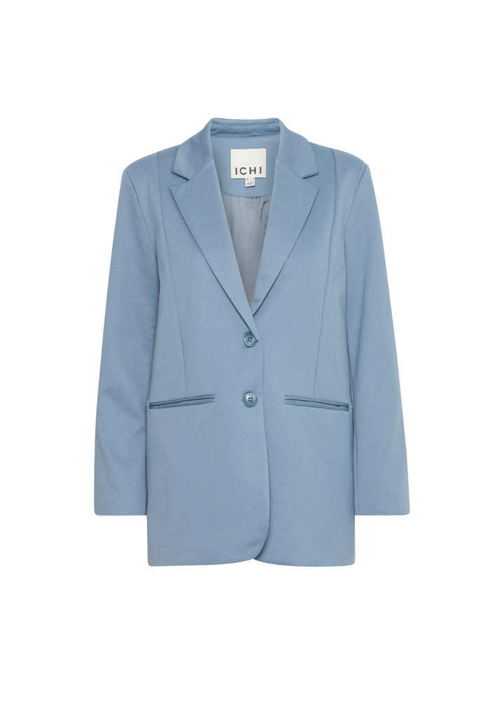 Ichi | Kate Sus Oversized Blazer Blue Mirage