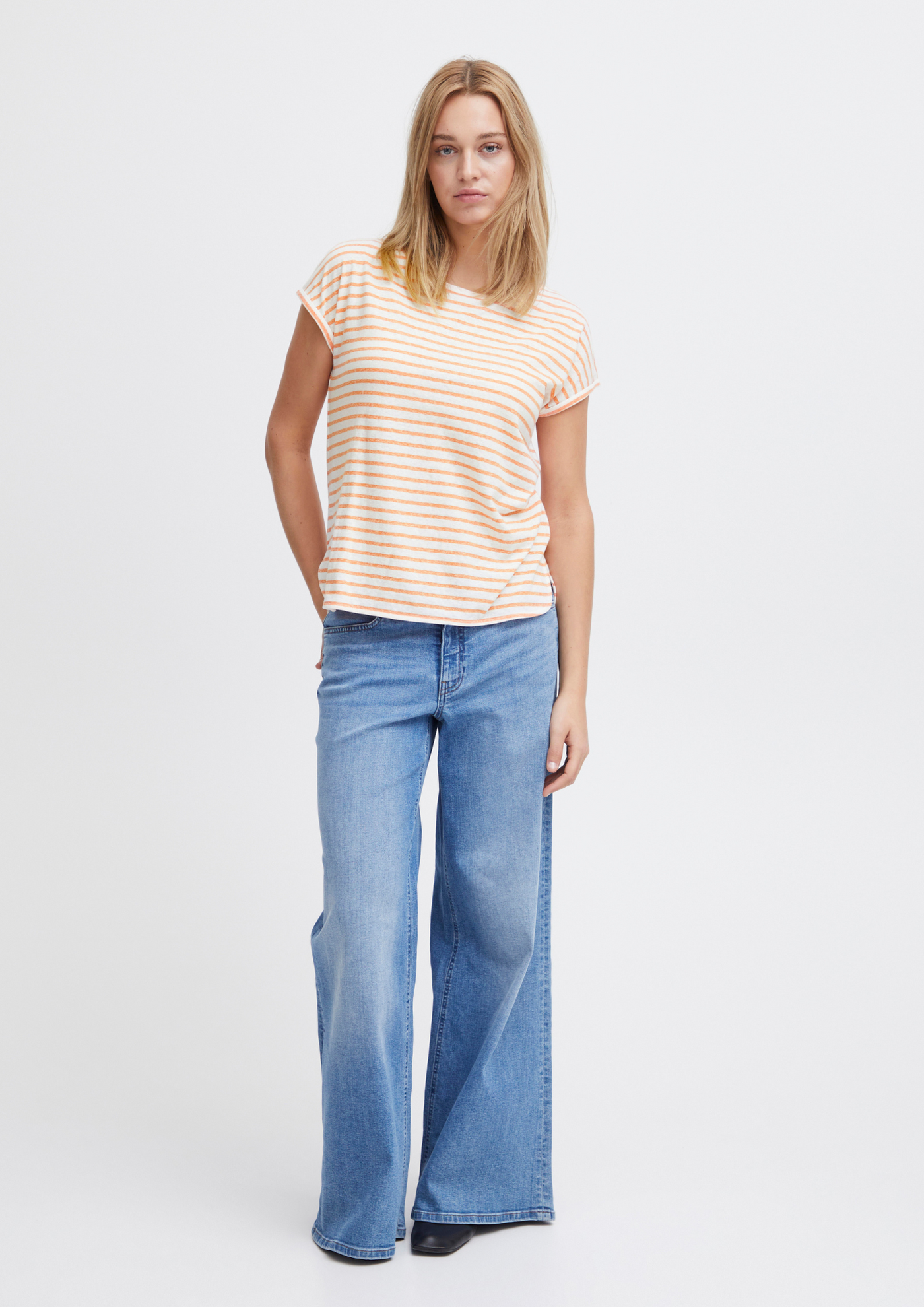 Circle Of Trust | Jaimy Jeans Straight Cropped Superior Blue