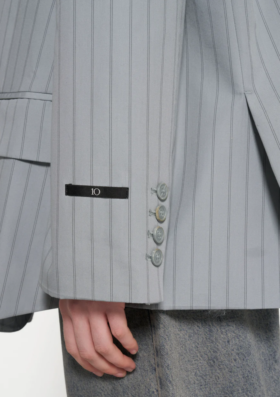 10 Days | Oversized Pinstripe Blazer