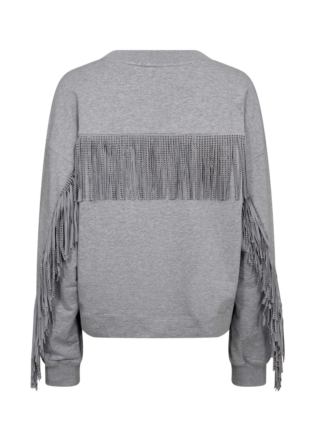 Co' Couture |  StudCC Fringe Sweat