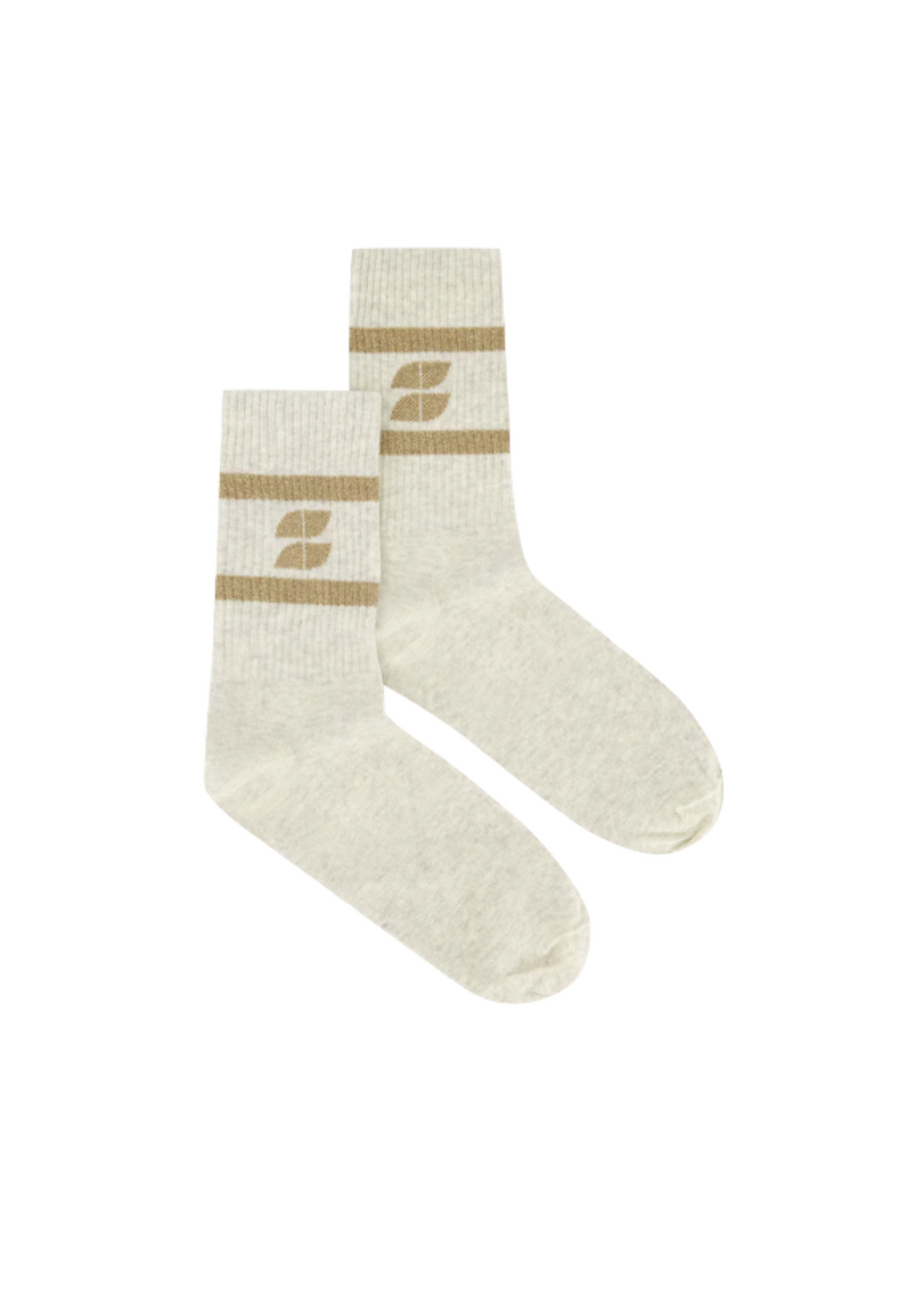 By Bar | Logo Sparkle Socks Gold