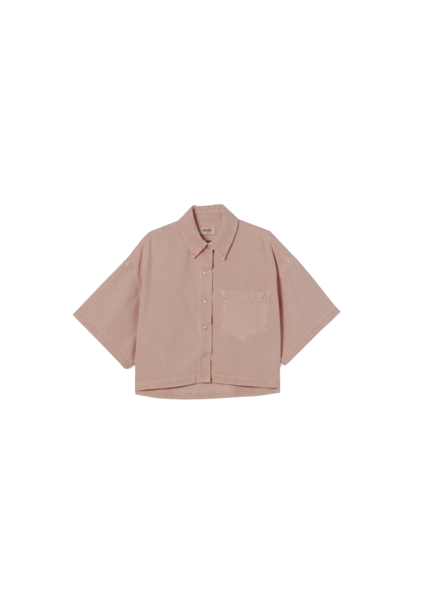 Agolde | Rona Box Shirt A7217-1500 Pink Salt