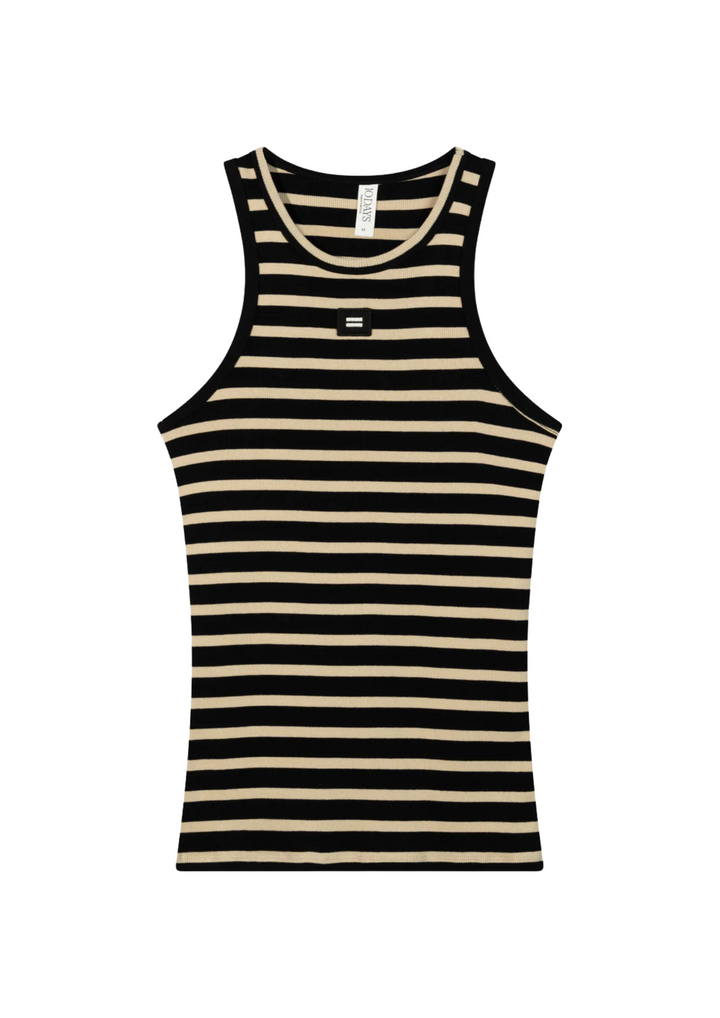 10 Days | Tank Top Rib Stripes