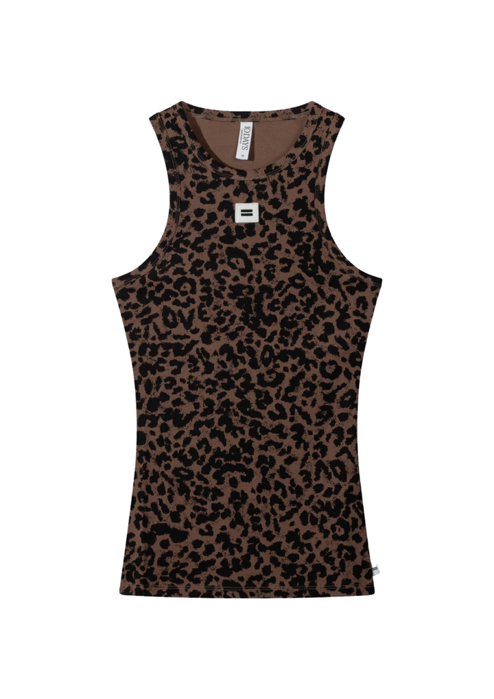 10 Days | Tanktop Rib Leopard