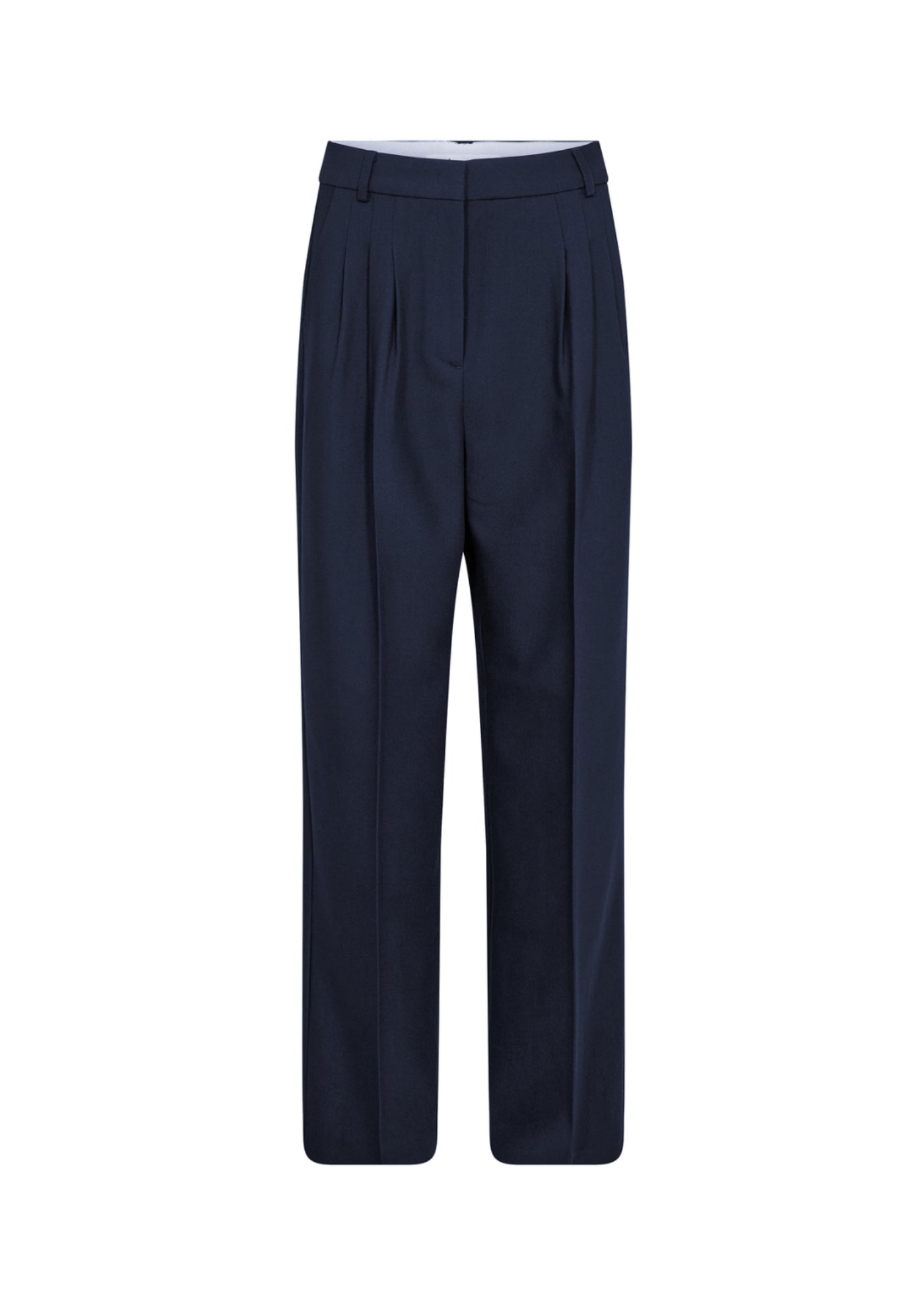 Co' Couture | VolaCC Long Pleat Pant Navy
